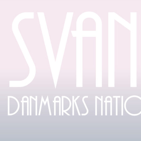 Plakat med svaner - Danmarks nationalfugl svanen