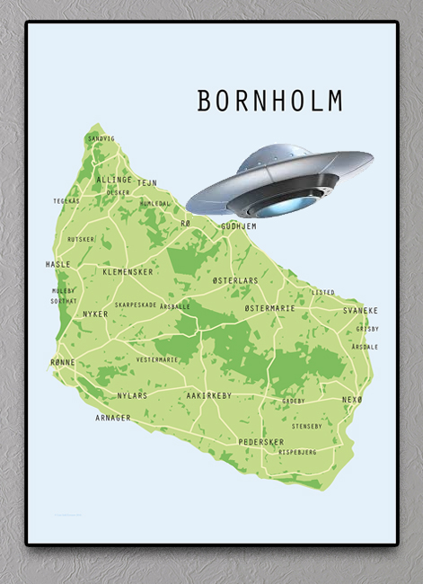 Ufo over Bornholm